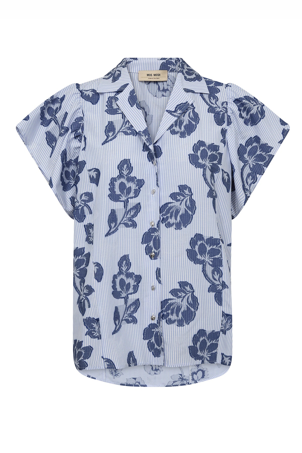 MMOsco Stripe Jacq Shirt Skyway - 179800