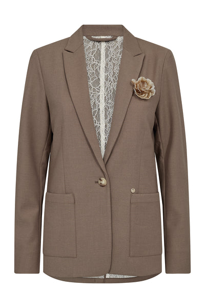 MMPhebs Polly Blazer Coffee Quartz - 177390 Thumbnail
