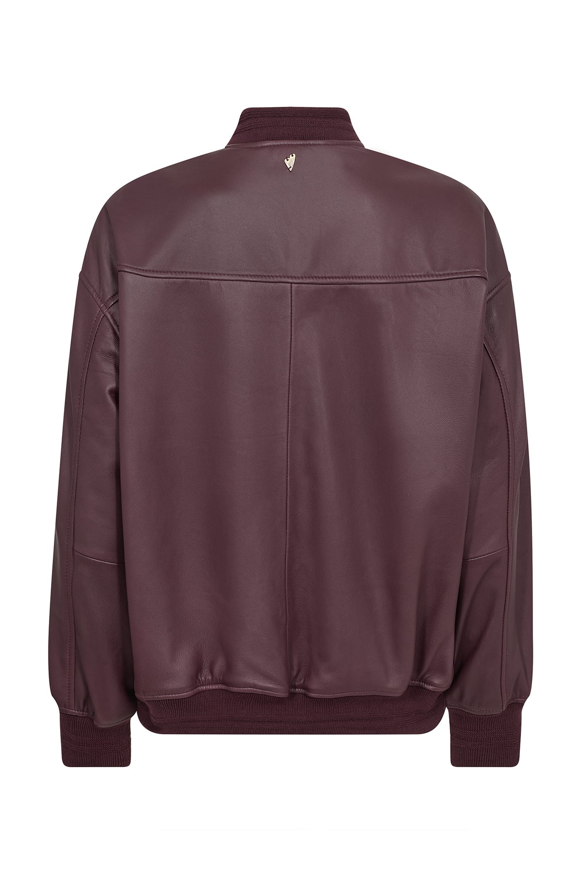 MMRuby Leather Bomber Jacket Port Royale - 182010