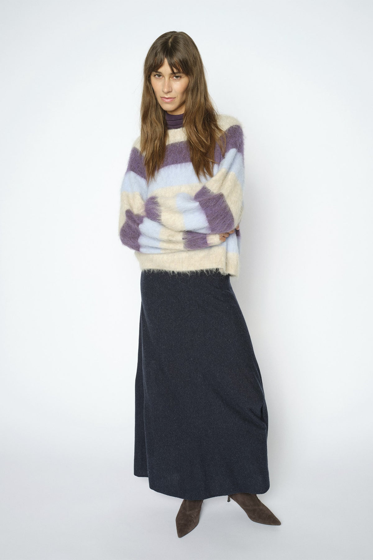 MMSeva Knit Skirt Salute Navy - 182970