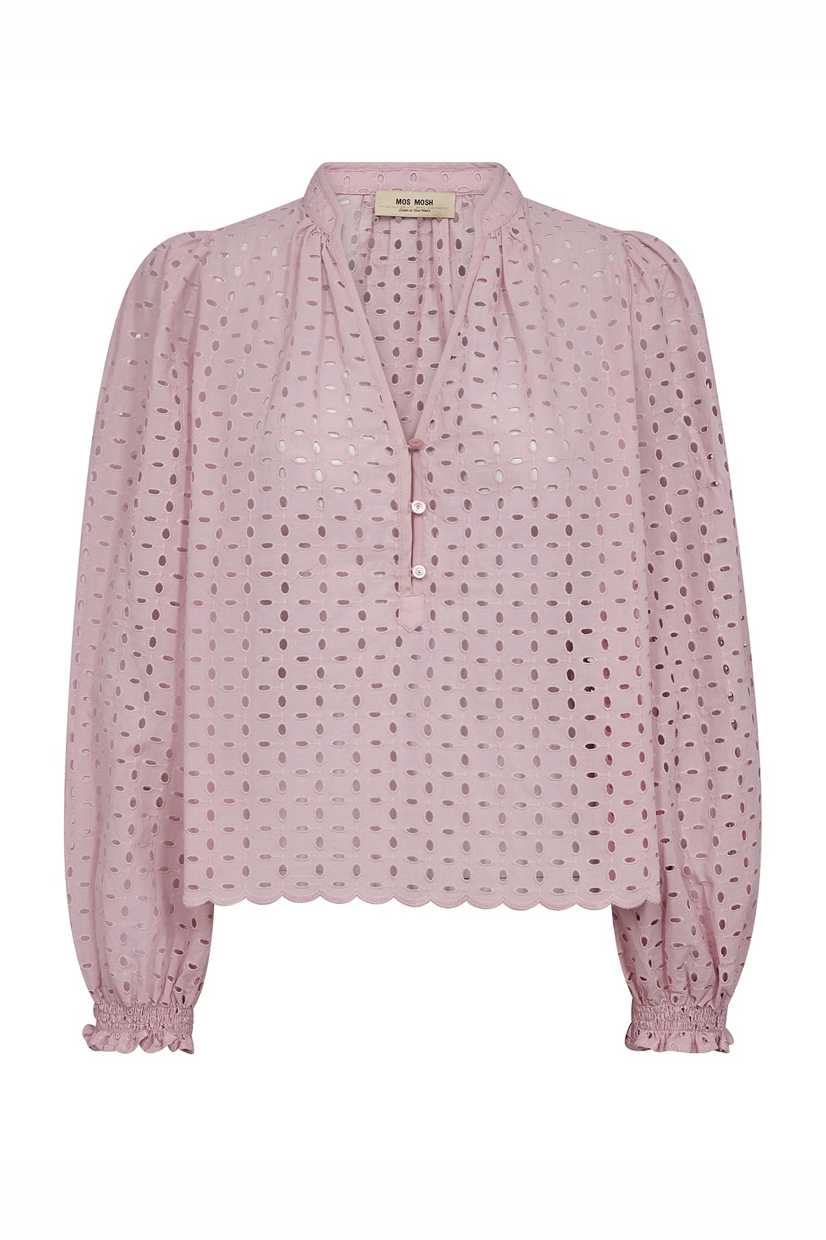 MMTazzin Embo Blouse Fragrant Lilac - 179550