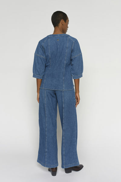 MMVerone Crispy Jeans Blue - 178500 Thumbnail