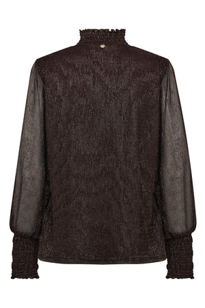 MMXimena Glam LS blouse Bracken - 167380