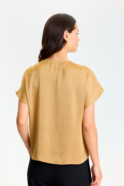 Faye blouse Brass - 17288 Thumbnail