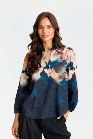 Scarlett blouse SORT - 17306