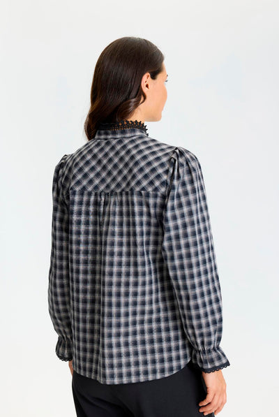 Holly shirt Grey - 17295 Thumbnail
