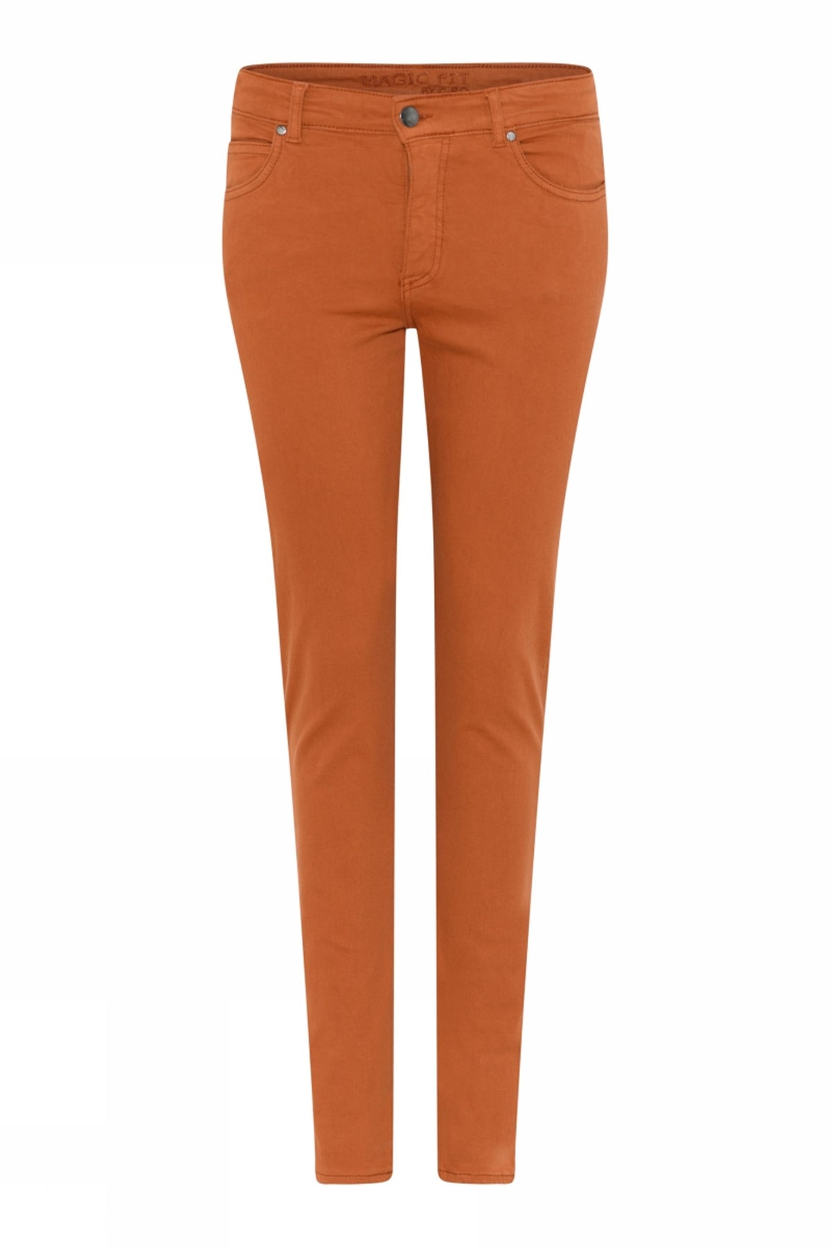 Magic fit jeans - slim foot Burnt Orange - 6220/525