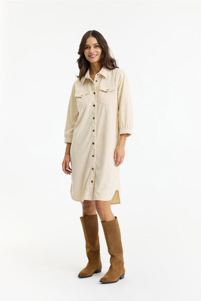 Mallery dress CREAM - 16975 Thumbnail