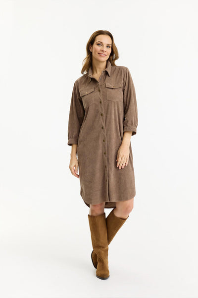 Mallery dress Cafe latte - 16975 Thumbnail