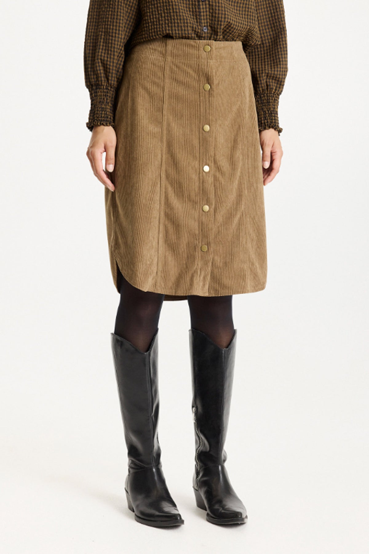 Mallery skirt Light brown - 16843