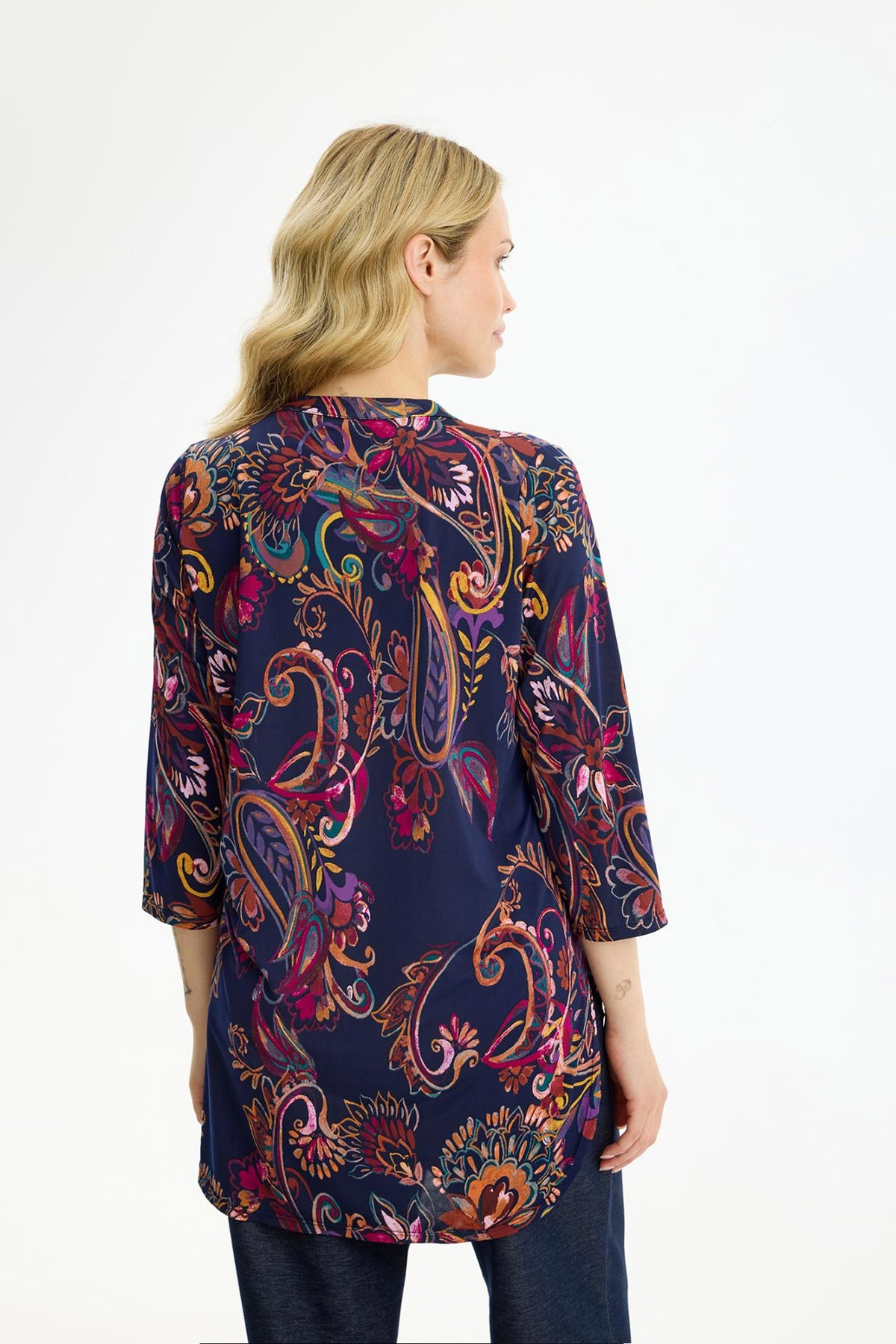 Maracollina tunic 3/4 sleeves Multicolour - 17252