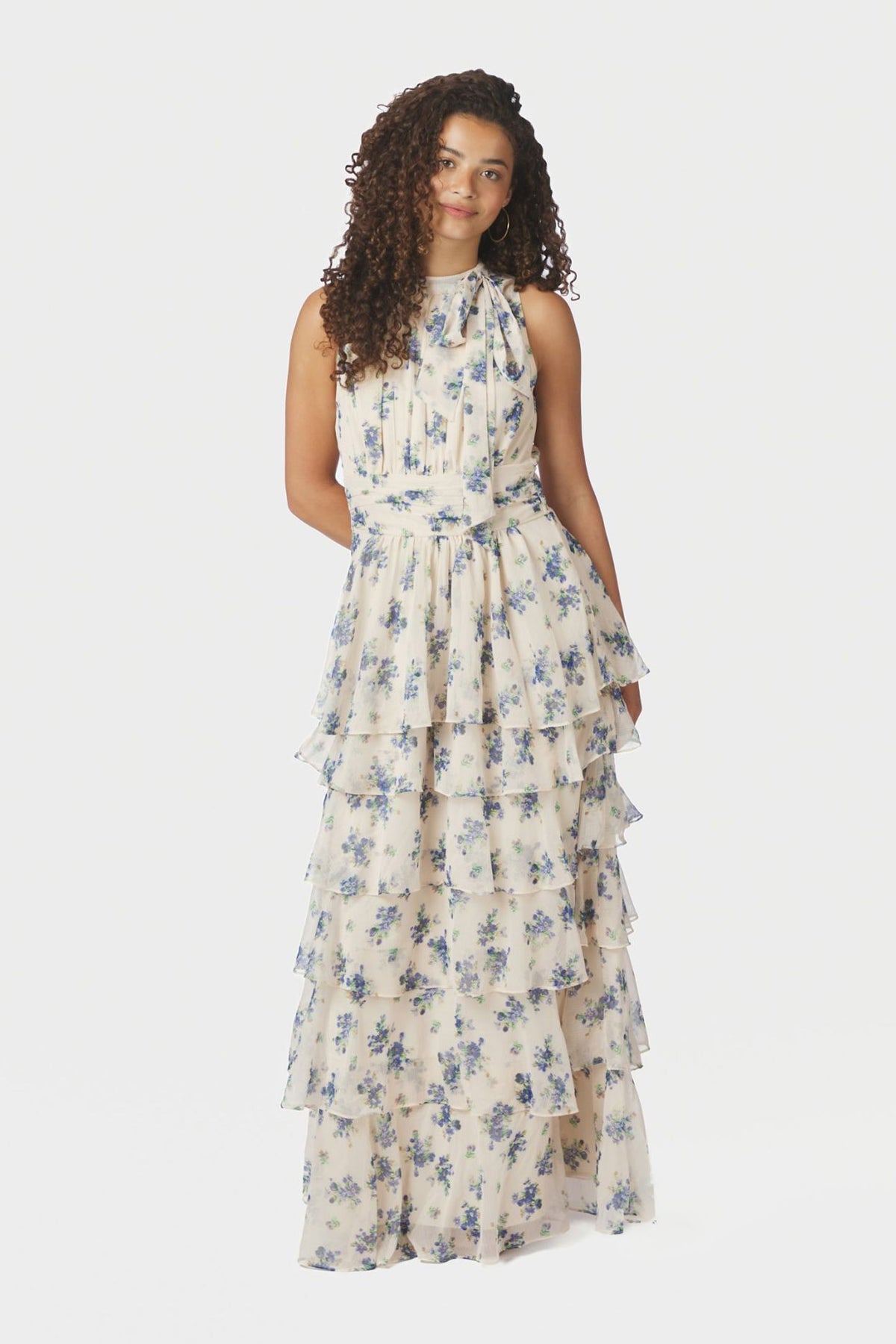Marli Amazing Chiffon Rose Dre Light Blue - 167706