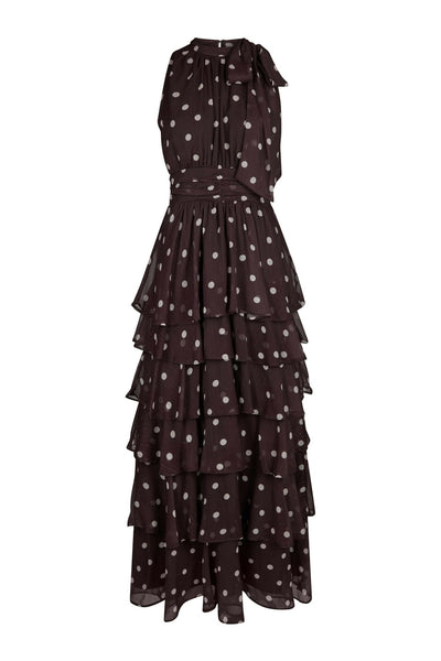 Marli Big Dot Dress Brown - 167758 Thumbnail
