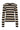 MasonCC Stripe Blouse 19996-BoneBlack - 33193