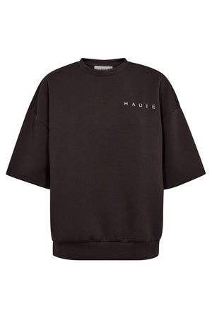 Maxi Split SS Logo Sweat Antracit - HL10461