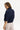 Meline blouse 3/4 sleeves Navy - 17114