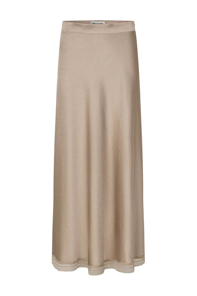 Mioll Midi Skirt 08 Beige - 26252-2024 Thumbnail