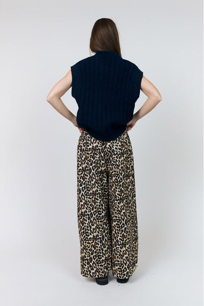 Mirall Pants Leopard Print - 26429-2012 Thumbnail