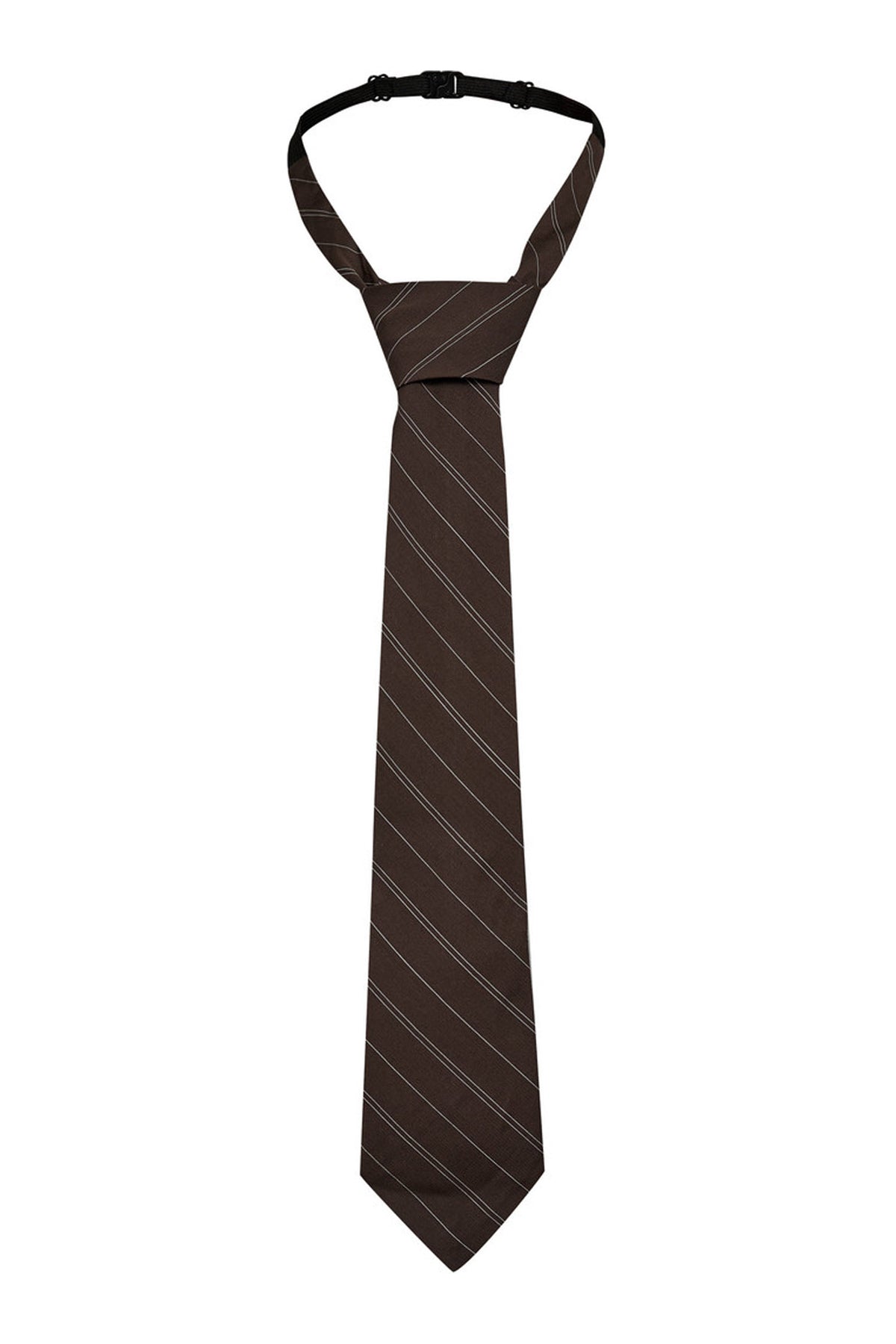Mocca Pin Stripe Tie Slips Mocca - HL10877