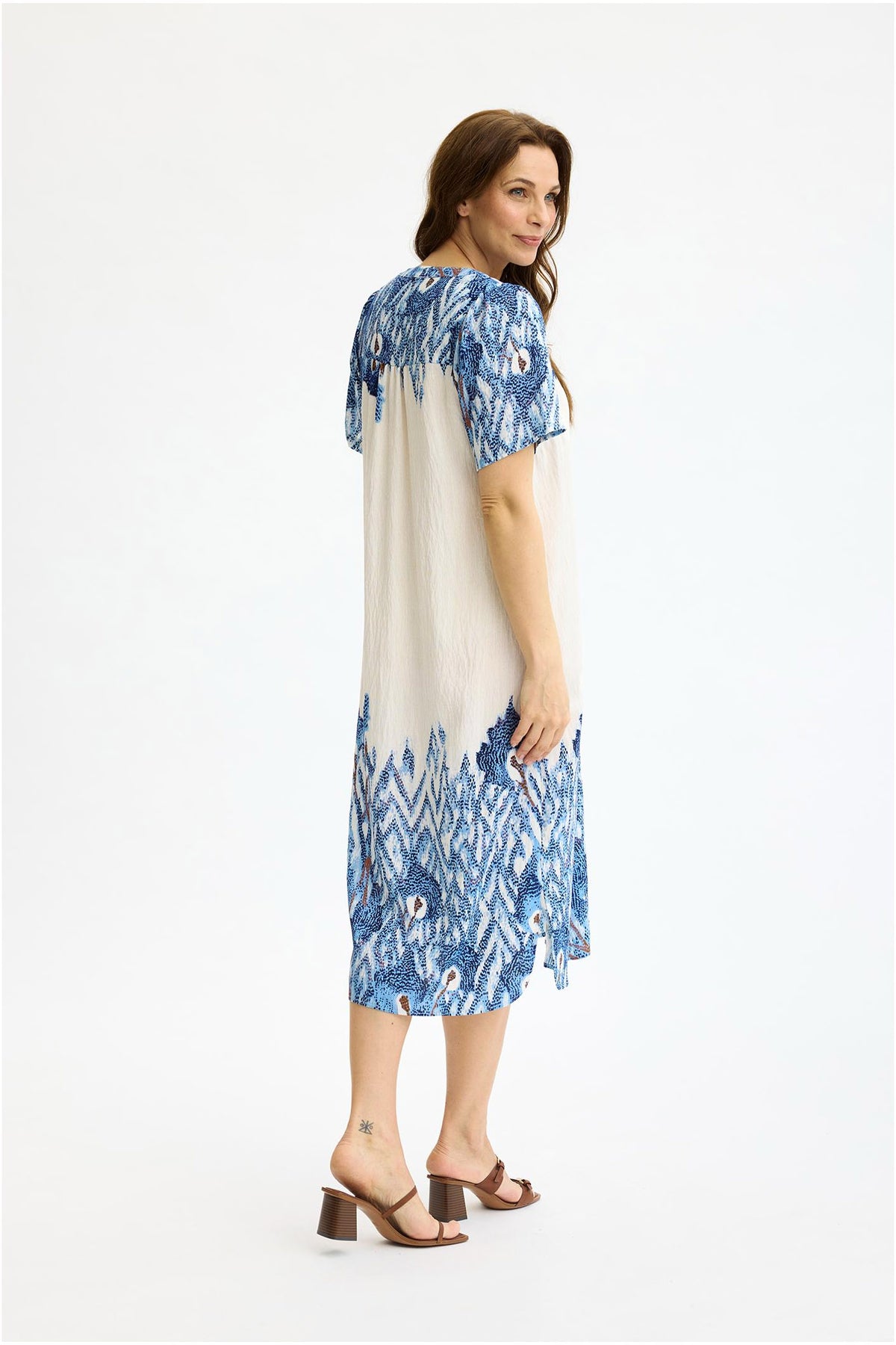 Monique dress Blue - 17138