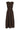 Myrna S Voile Dress Dark brown - 166127