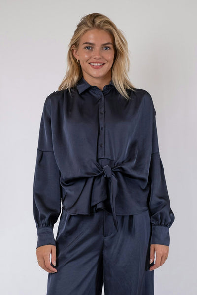 Naja Satin MIDNIGHT BLUE - 160801 Thumbnail