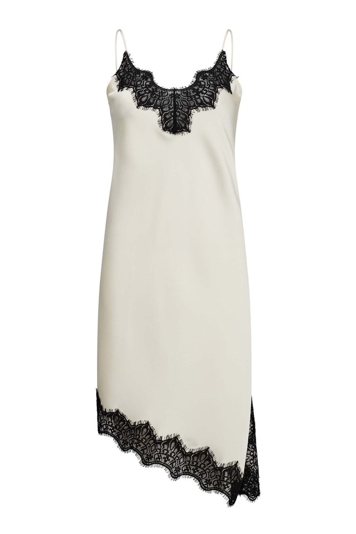 Naomi Asym Lingerie Dress Pearl - HL10547