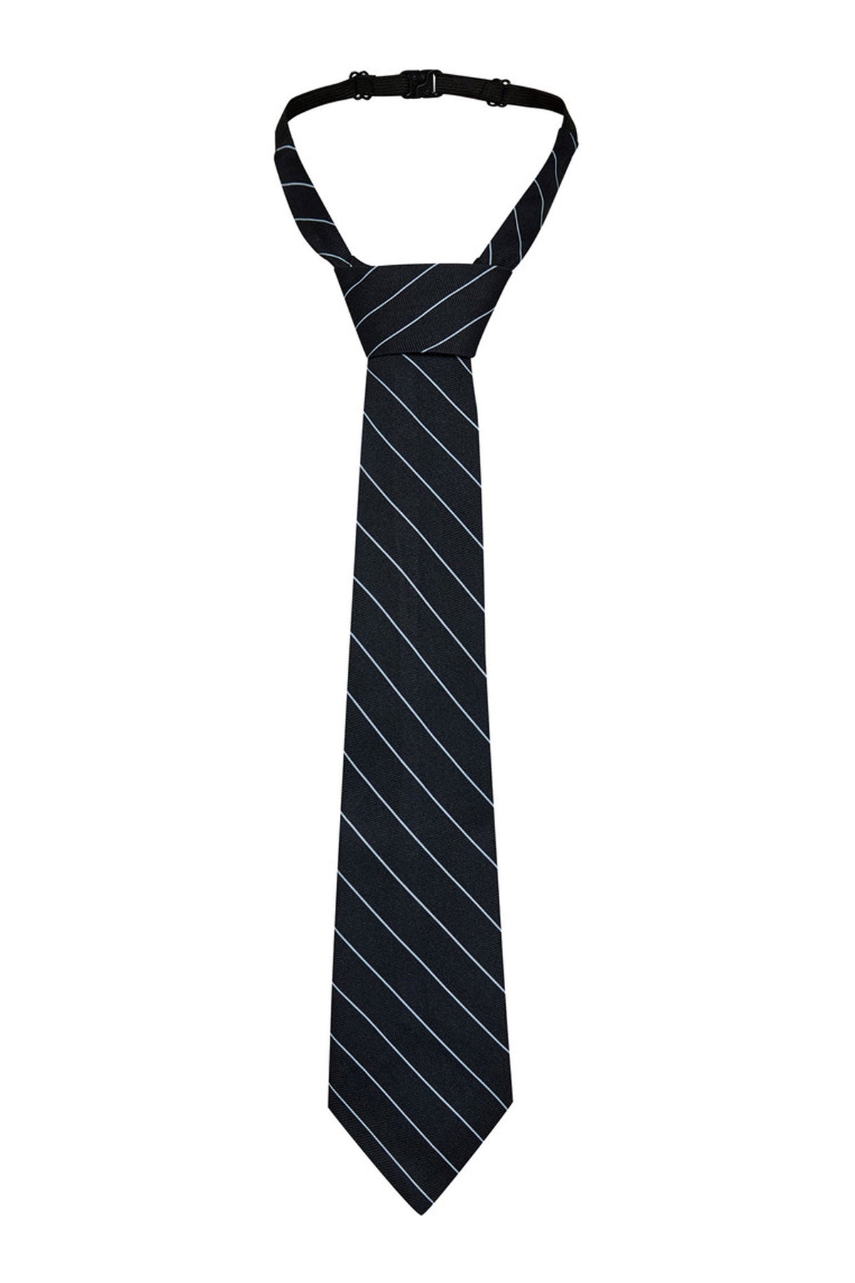 Navy Pin Tie Slips Navy - HL10805