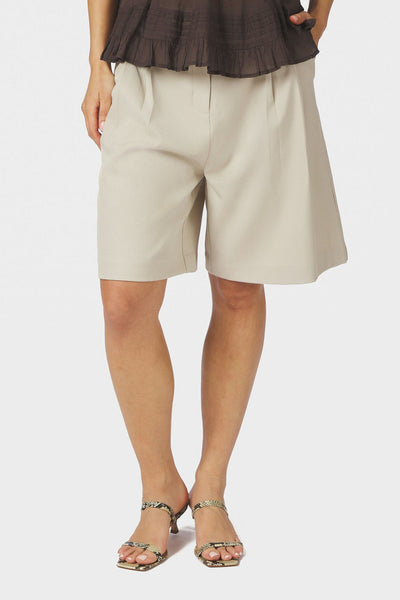 Nika Structure Shorts Creme - 164538 Thumbnail
