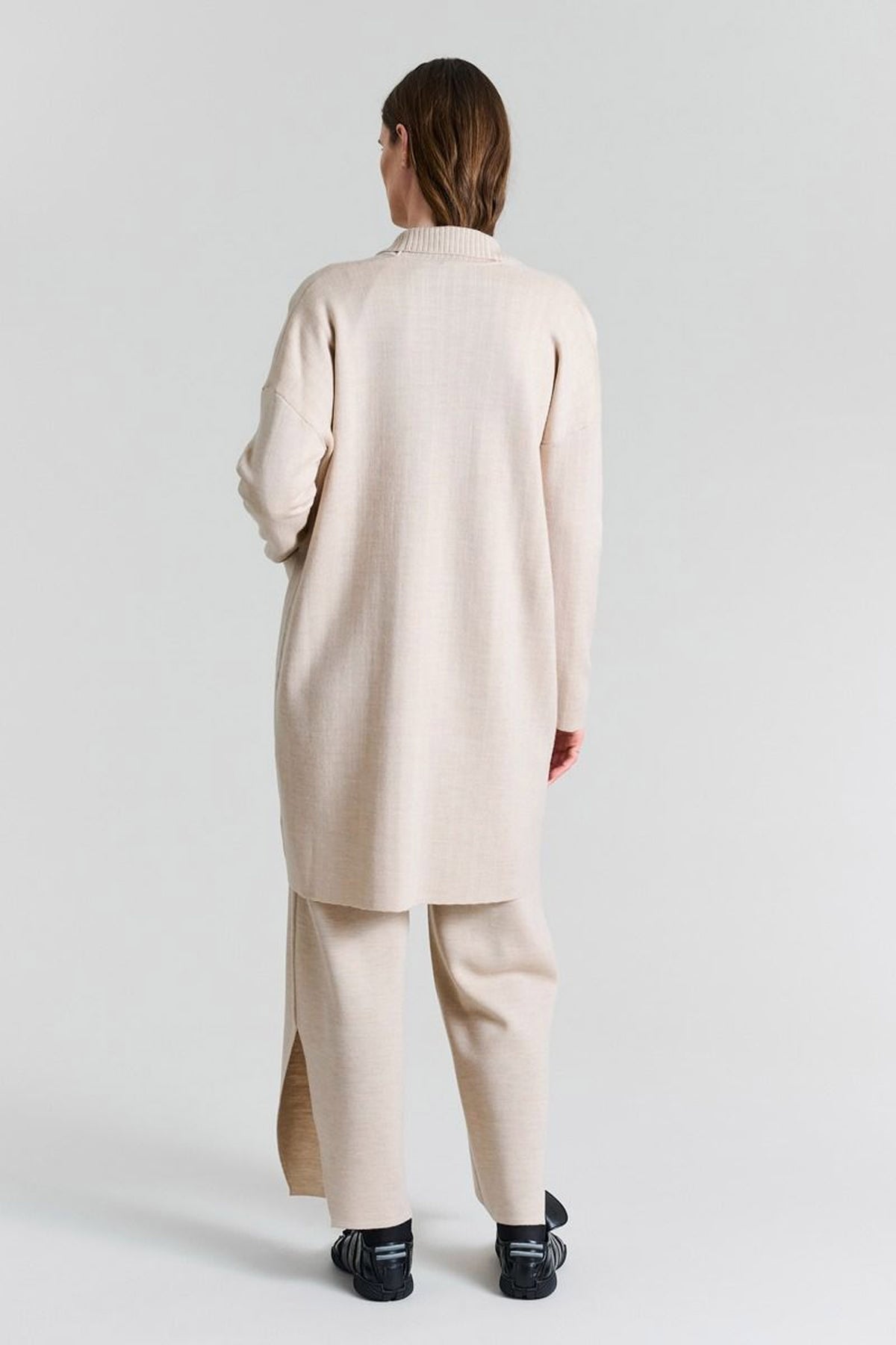 Nisu cardigan IVORY - 257-1076-5446