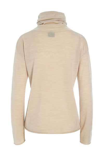 Nisu højhalset bluse IVORY - 257-1076-5450 Thumbnail