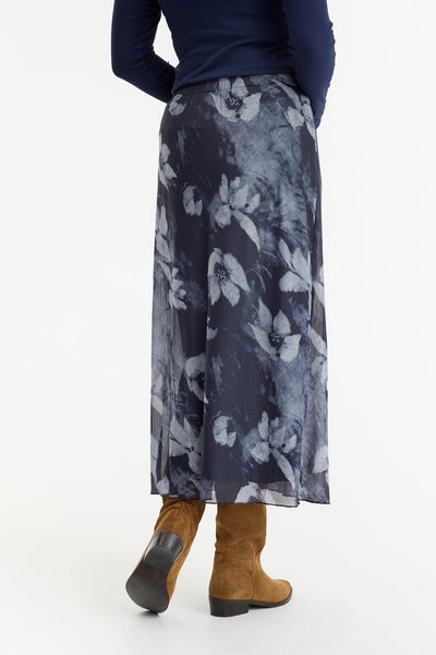 Nynne skirt Blue - 16945 Thumbnail