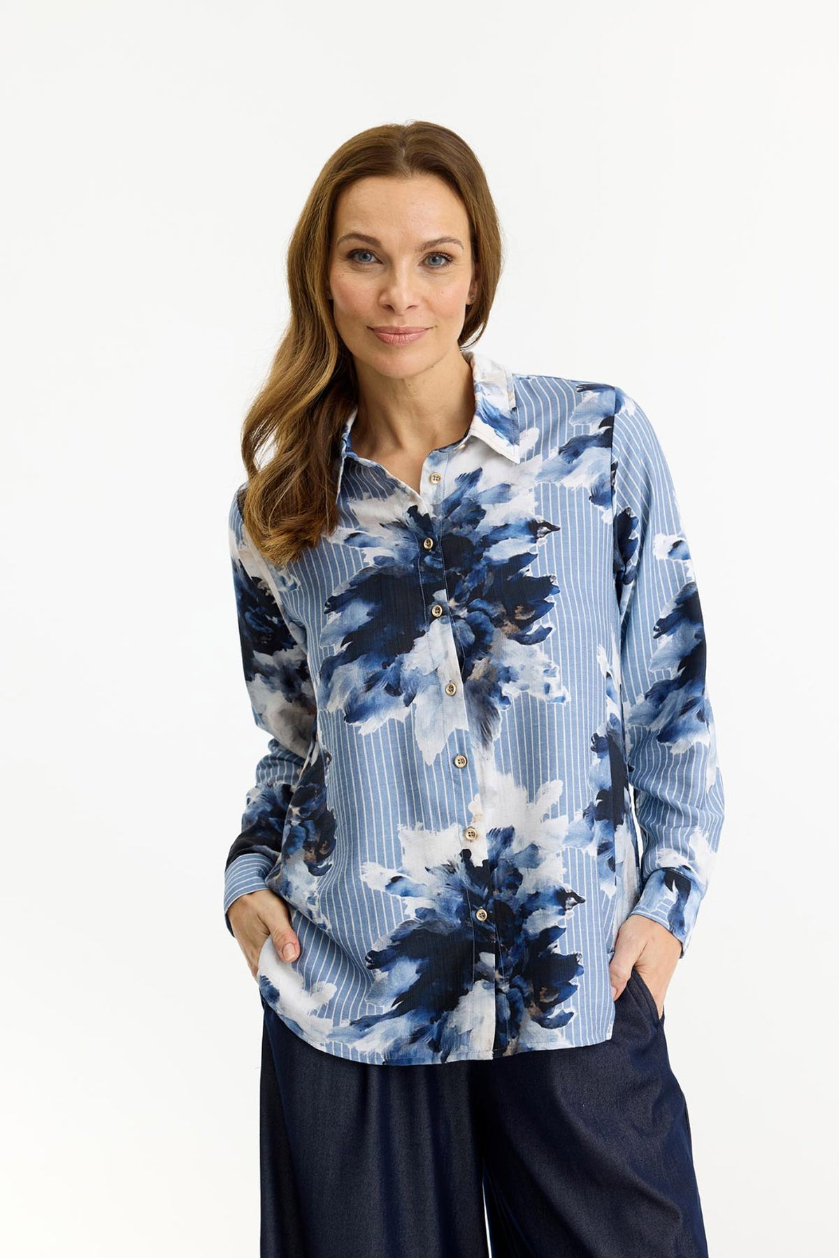 Ofelia shirt Blue - 16959