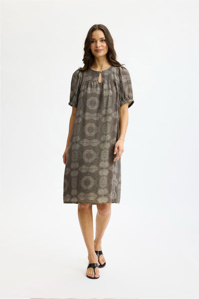 Oli dress Brown - 17147 Thumbnail