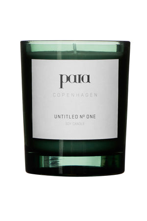 Paia Copenhagen Unscented Candle - Green