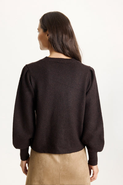 Pearl cardigan Brown - 16795 Thumbnail