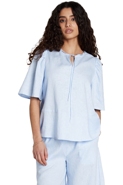 LinvisBBVineva blouse Eventide Blue - BBW4985 Thumbnail