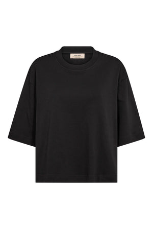 MMNatalie O-SS Boxy Tee Black - 183900