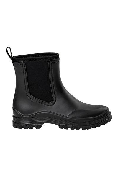 Jodiesw Rubber Boot W. Lining Black - T488 Thumbnail