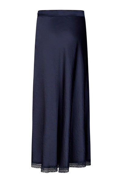 Mioll Midi Skirt 23 Dark Blue - 26252-2024 Thumbnail