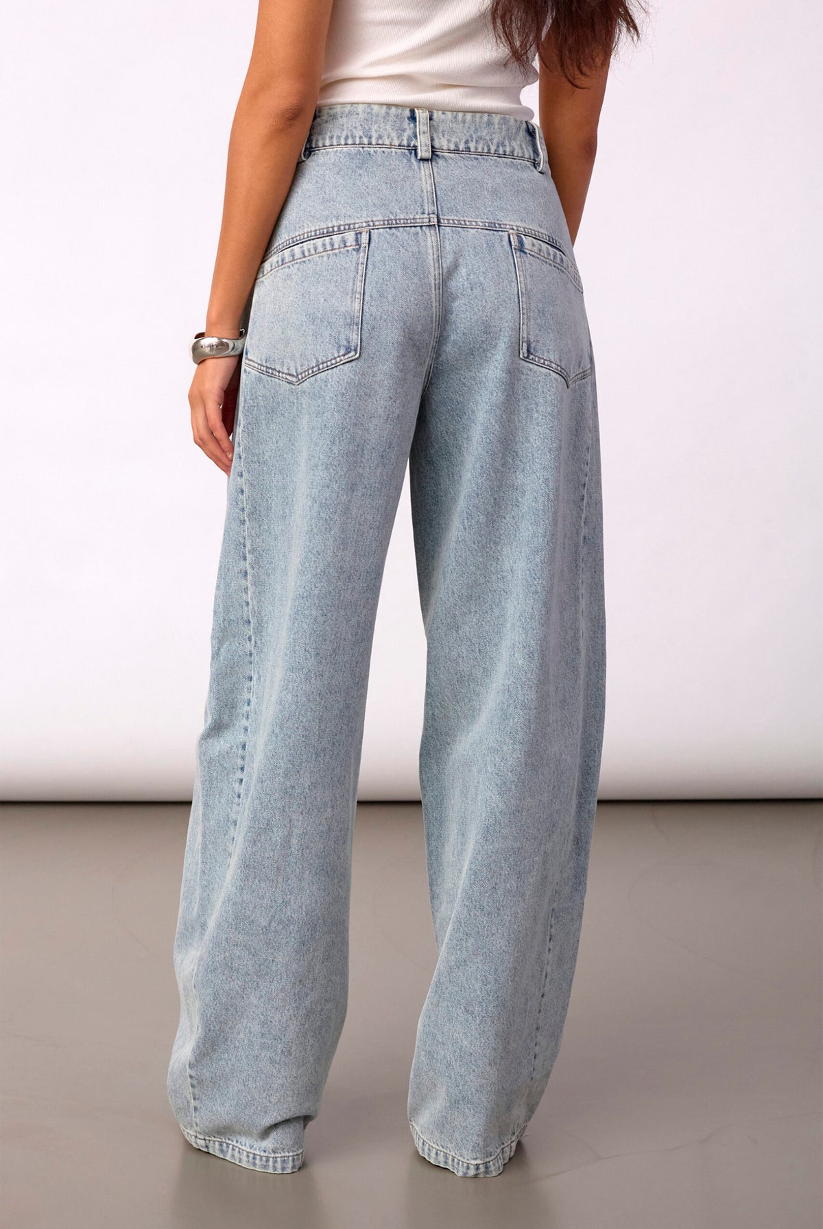 JacksonCC Barrel Jeans 45007-Bleach Denim - 500801