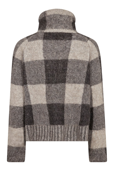 MMMaija Check Knit Black - 182950 Thumbnail