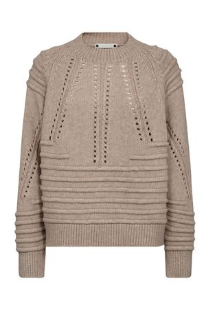 RowanCC Hole Turtle Knit 2006-Taupe - 42007