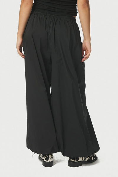 Roxane Balloon Poplin Pants Black - 167403 Thumbnail