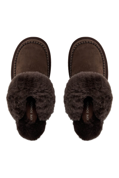 Anyasw Indoor Shoe 7017 Dark brown - S263746 Thumbnail