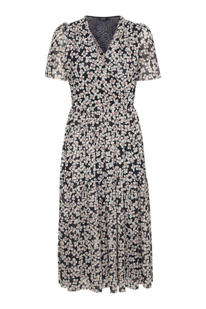 SLAldora Dress Night Sky Flower Print - 30404666