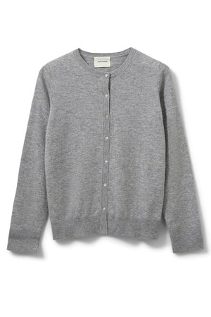 CISSESW CARDIGAN 8010 Grey melange - SNOS431