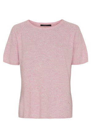 SS blouse PINK MELANGE - 500081