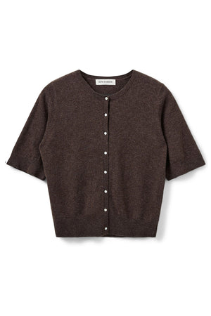 SUNASW CARDIGAN 7129 Brown Fudge - SNOS544