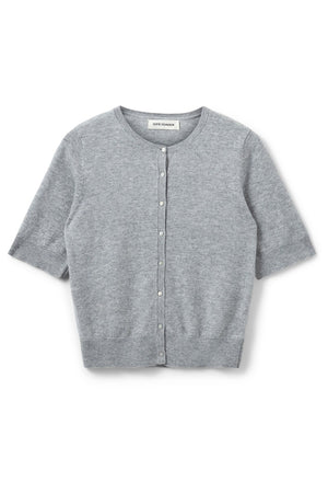 SUNASW CARDIGAN 8010 Grey melange - SNOS544